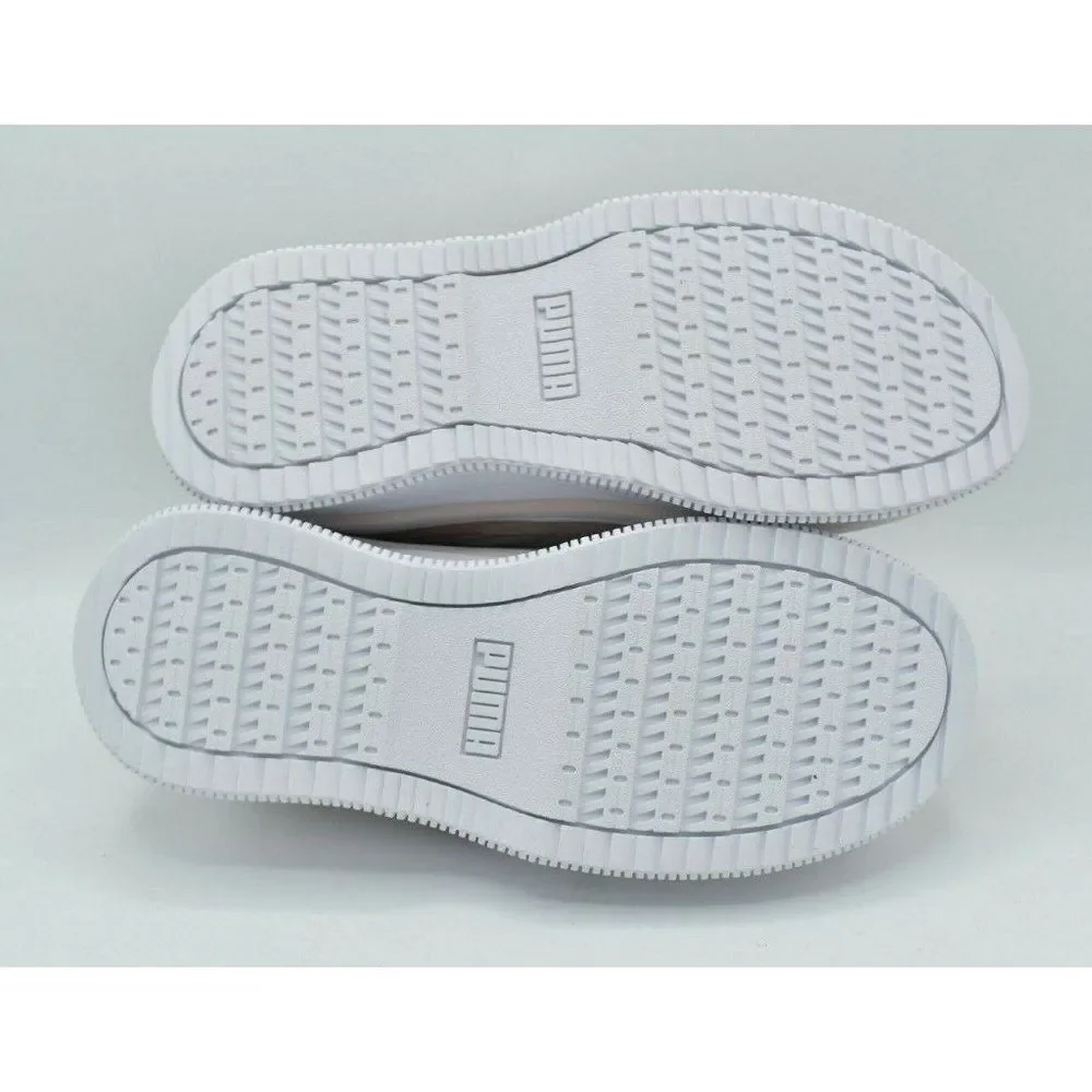 Puma Womens Size 9 Deva Suede‎ Pink White Casual Platform Shoes Sneakers